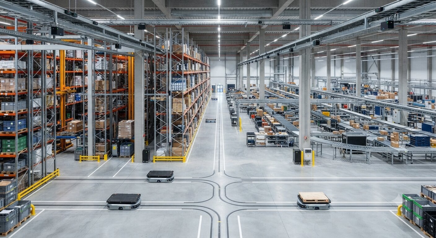 Automatyzowany audyt obiektów logistycznych (AI)