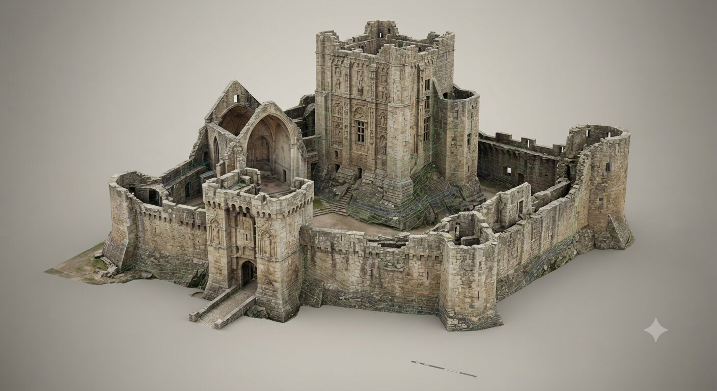 Cyfrowa archiwizacja i modelowanie 3D zabytków