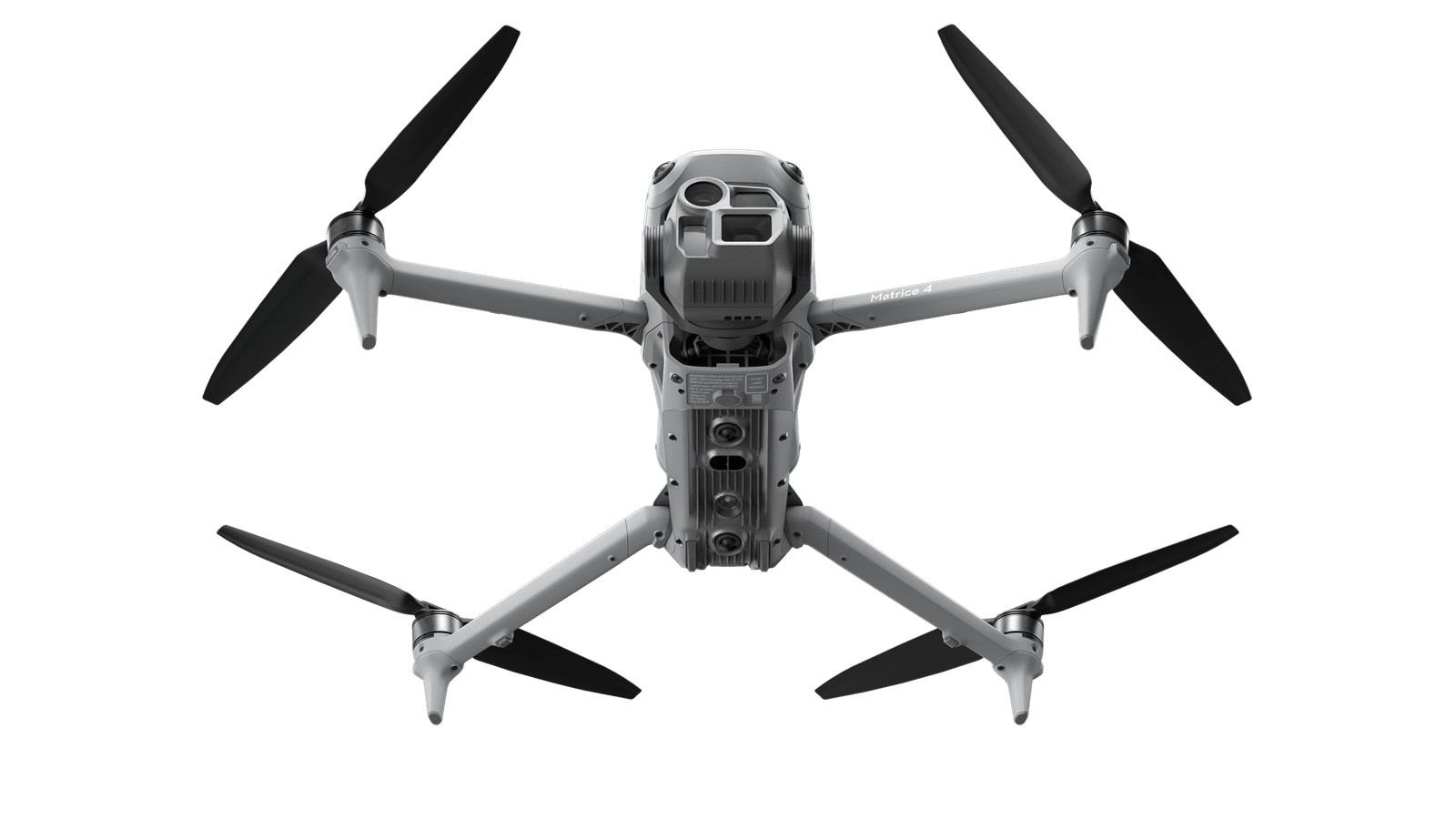DJI Matrice 4E – widok od dołu